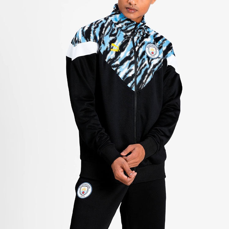 PUMA Manchester City FC Iconic MCS Boys' Track Jacket 'Blue' 758709-05 - 4