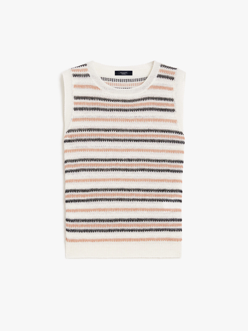 CIAD Linen yarn waistcoat 1