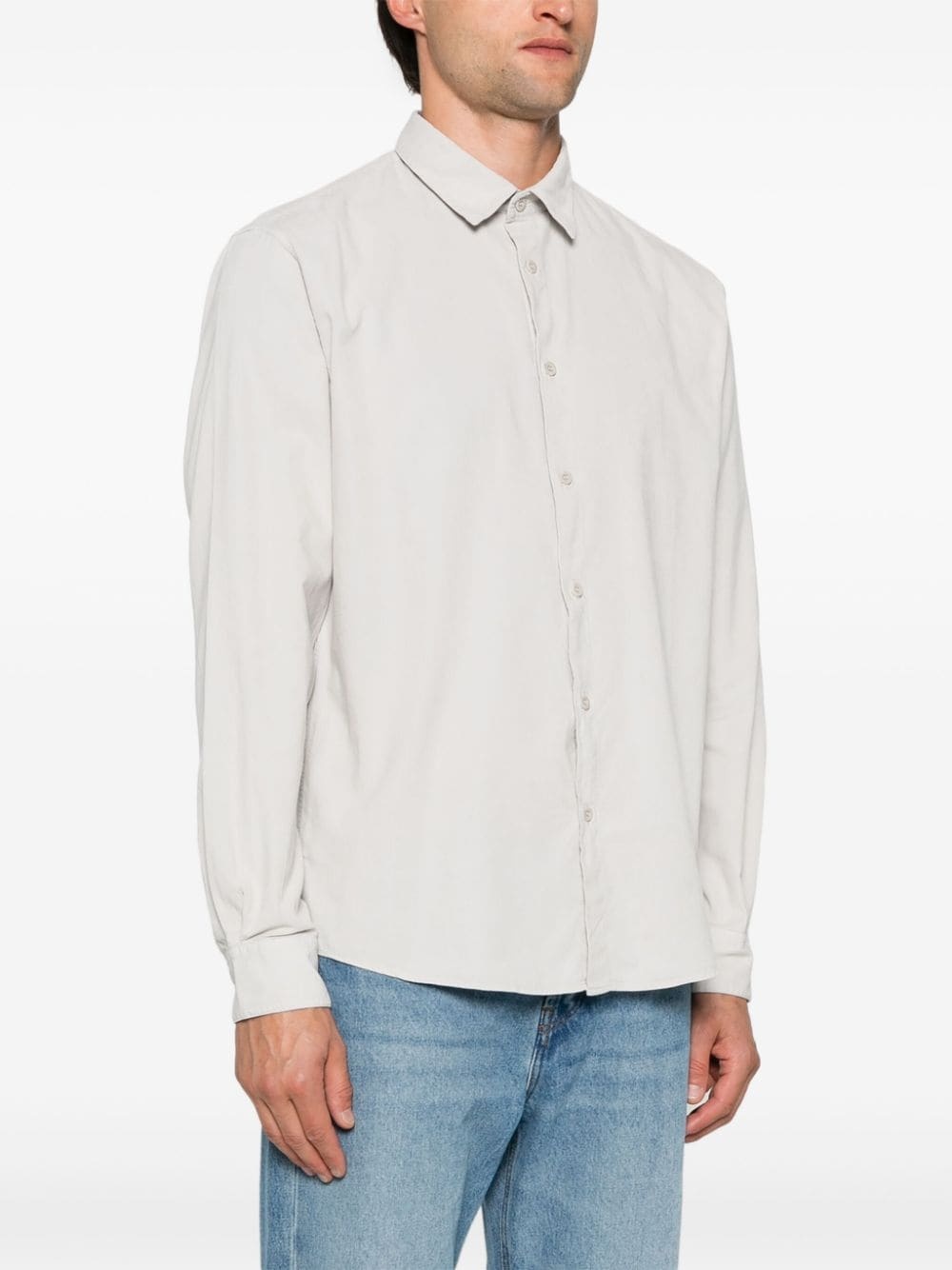 fine cord shirt - 3