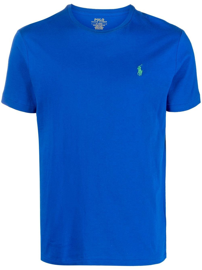 embroidered-logo short-sleeve T-shirt 1