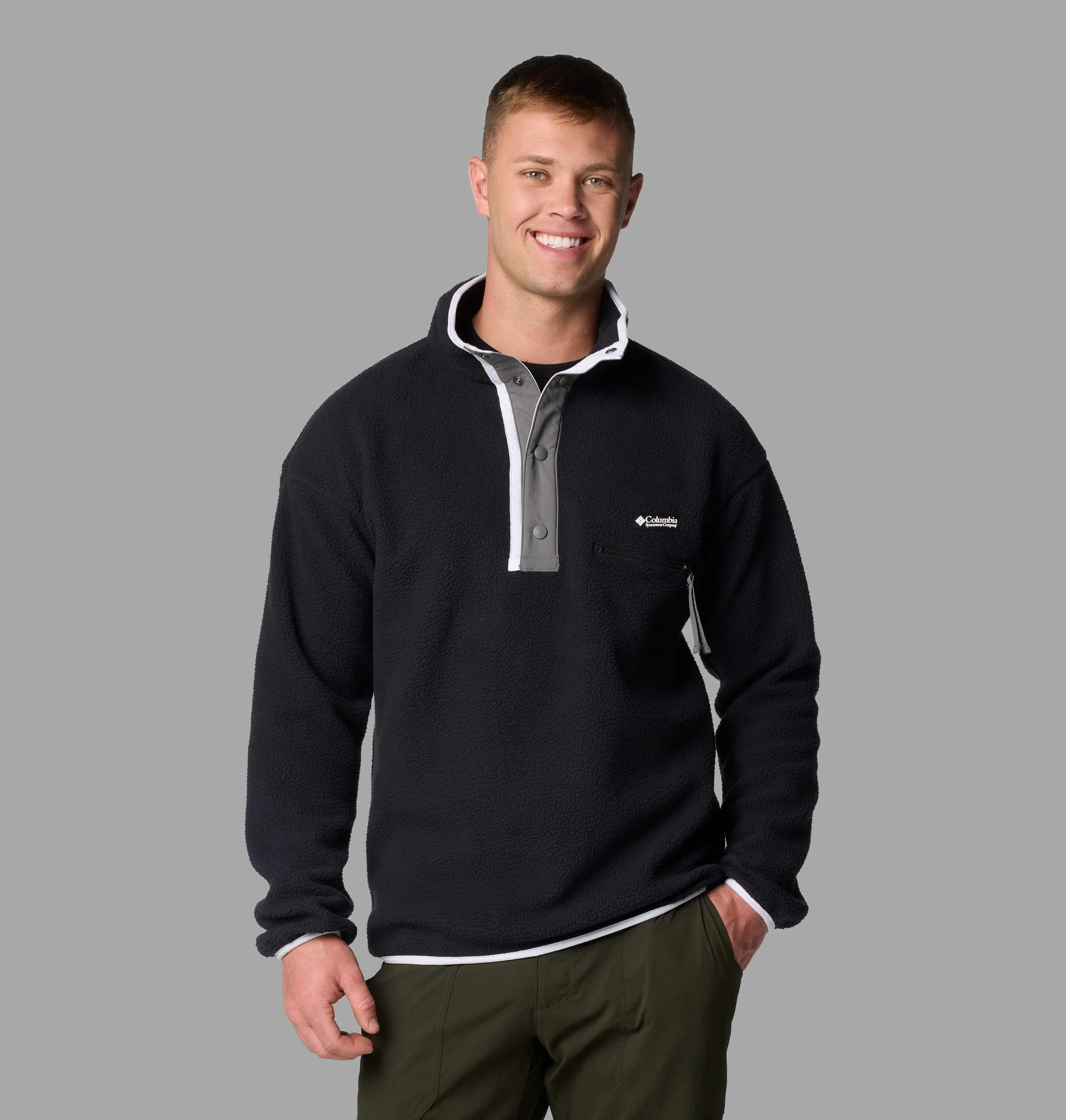 Men's Helvetia II Half Snap Fleece Pullover - 1