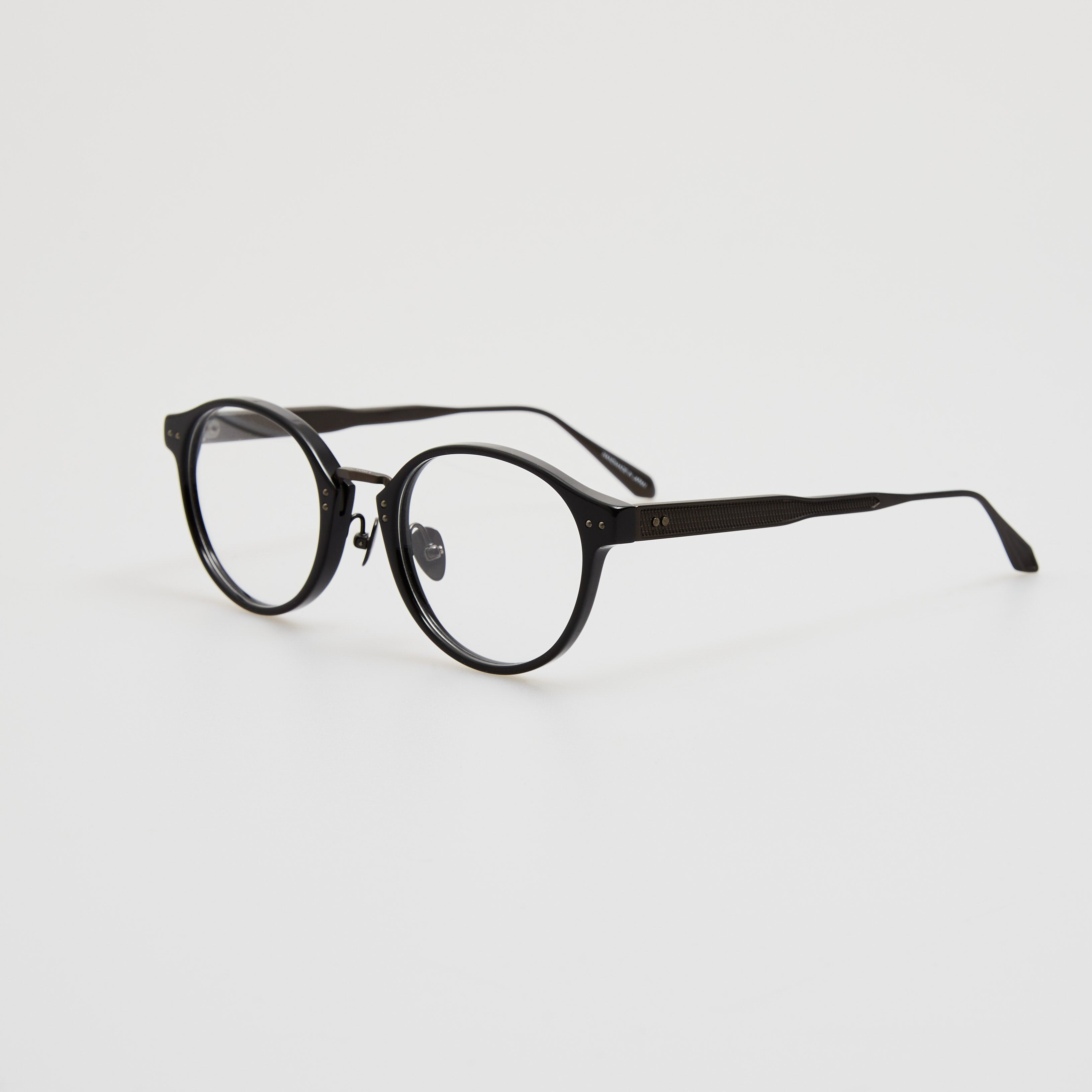Marco Oval Optical Frame in Black and Matt Nickel - 3