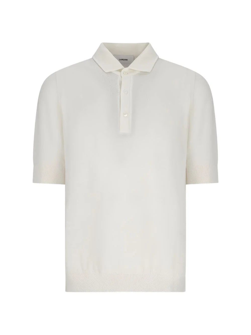 buttoned polo shirt - 1