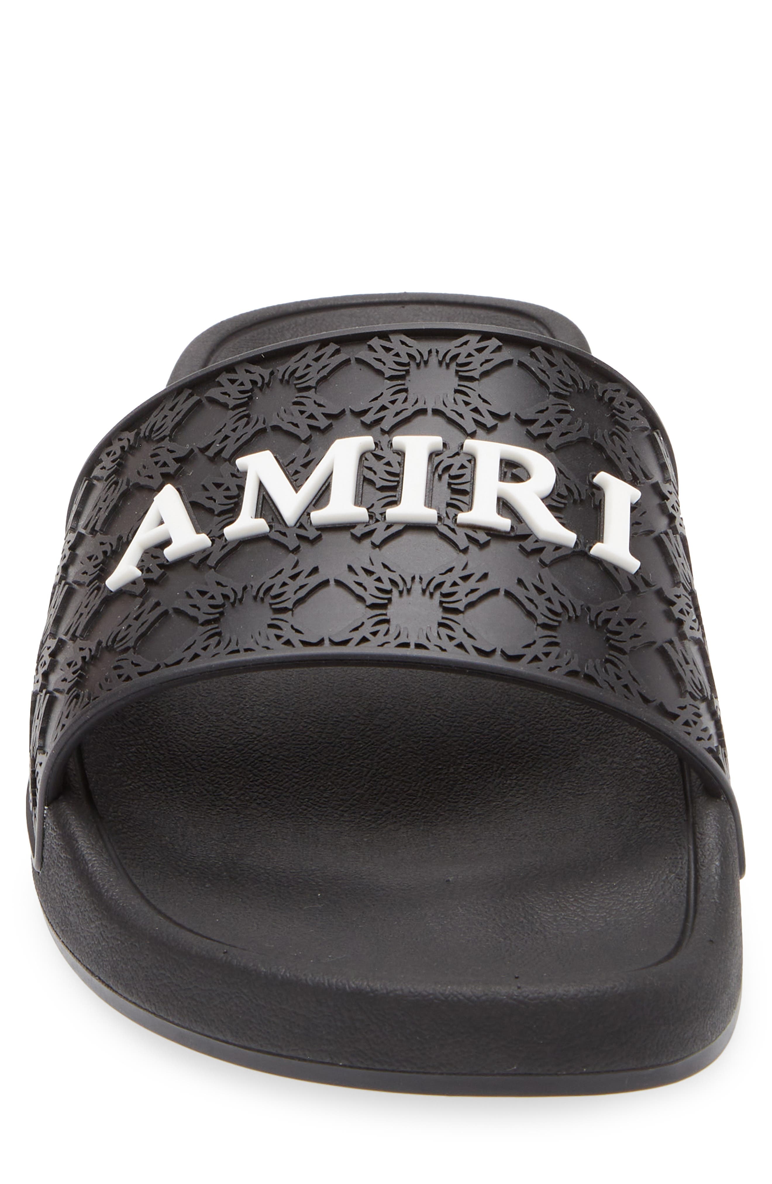 AMIRI MA Quad Slide Sandal in Black at Nordstrom - 4