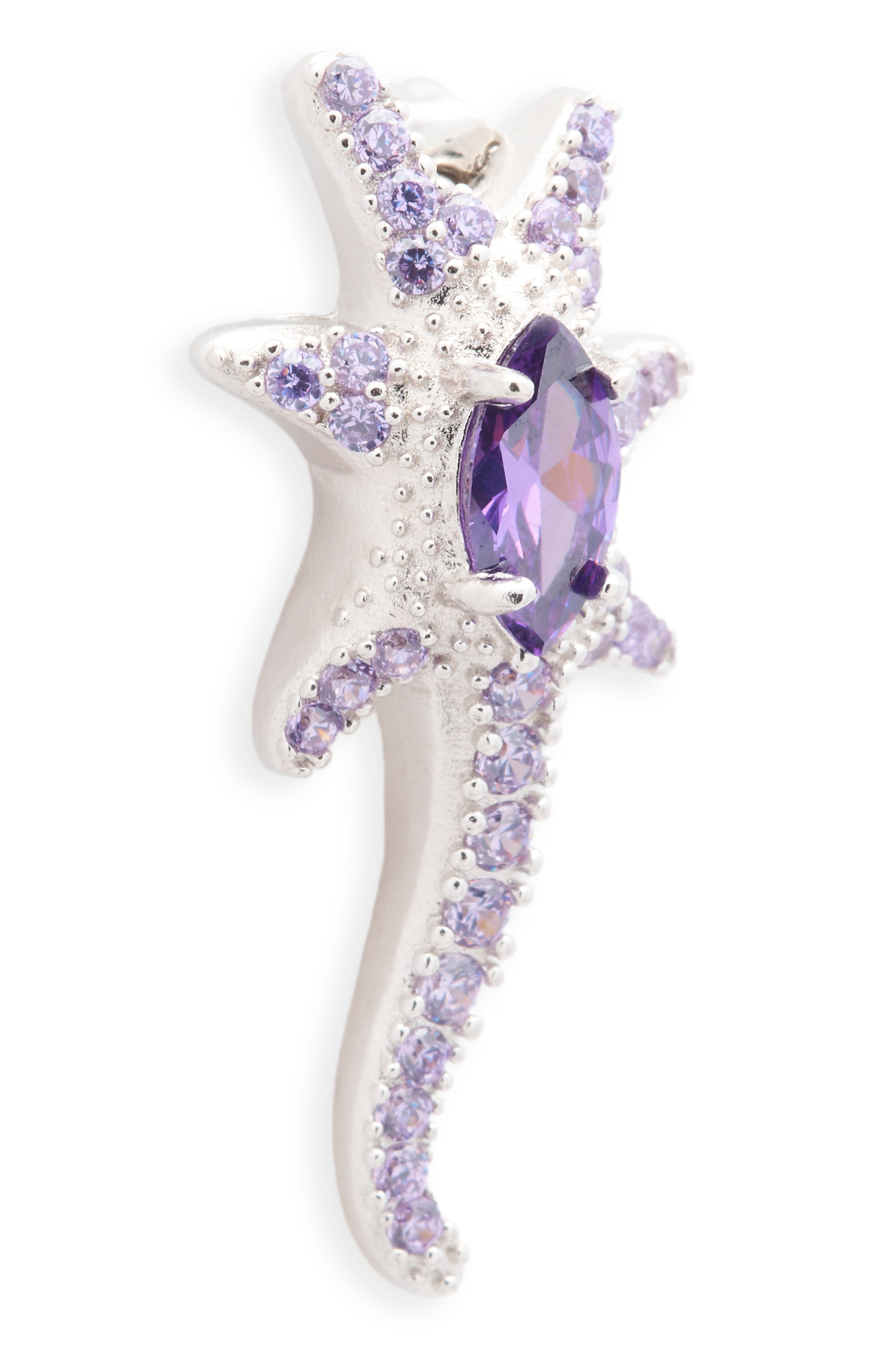 LAVENDER STAR TRAIL EARRINGS - 3