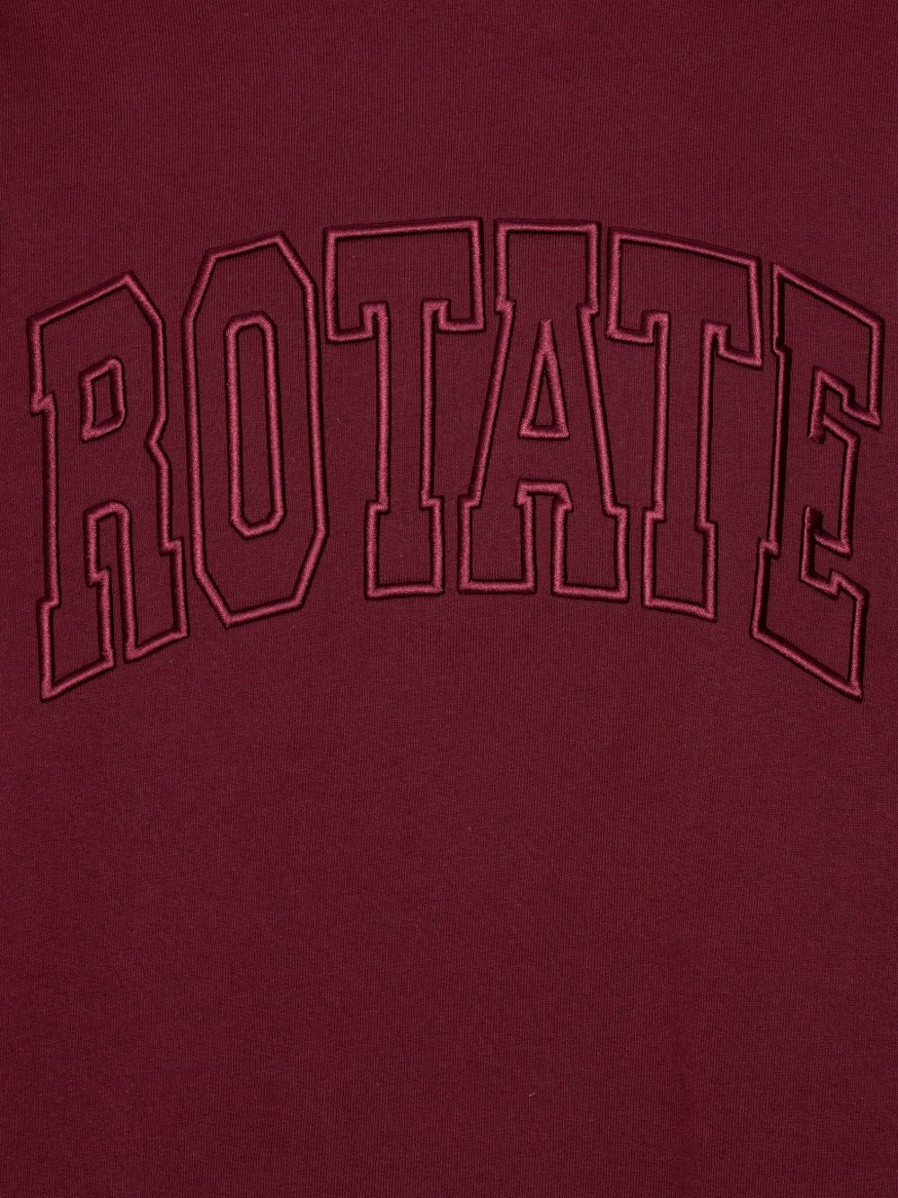 embroidered crew-neck sweatshirt - 5
