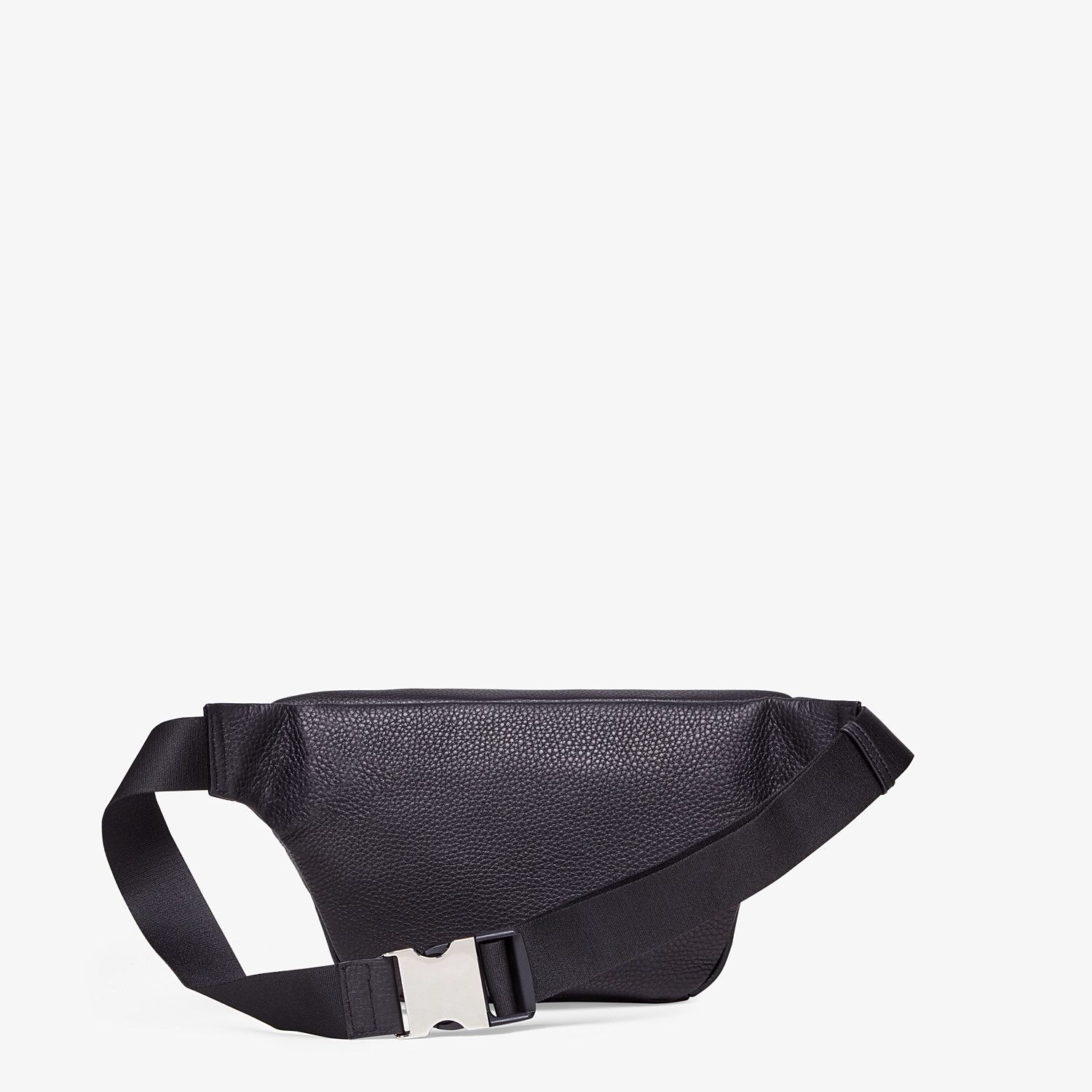 Black leather belt bag - 3