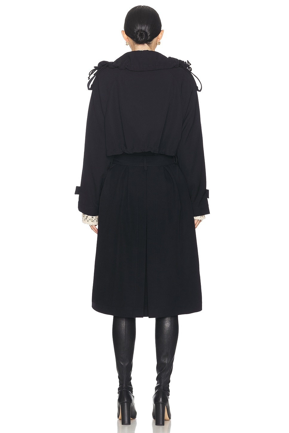 Wool Trench Coat - 3