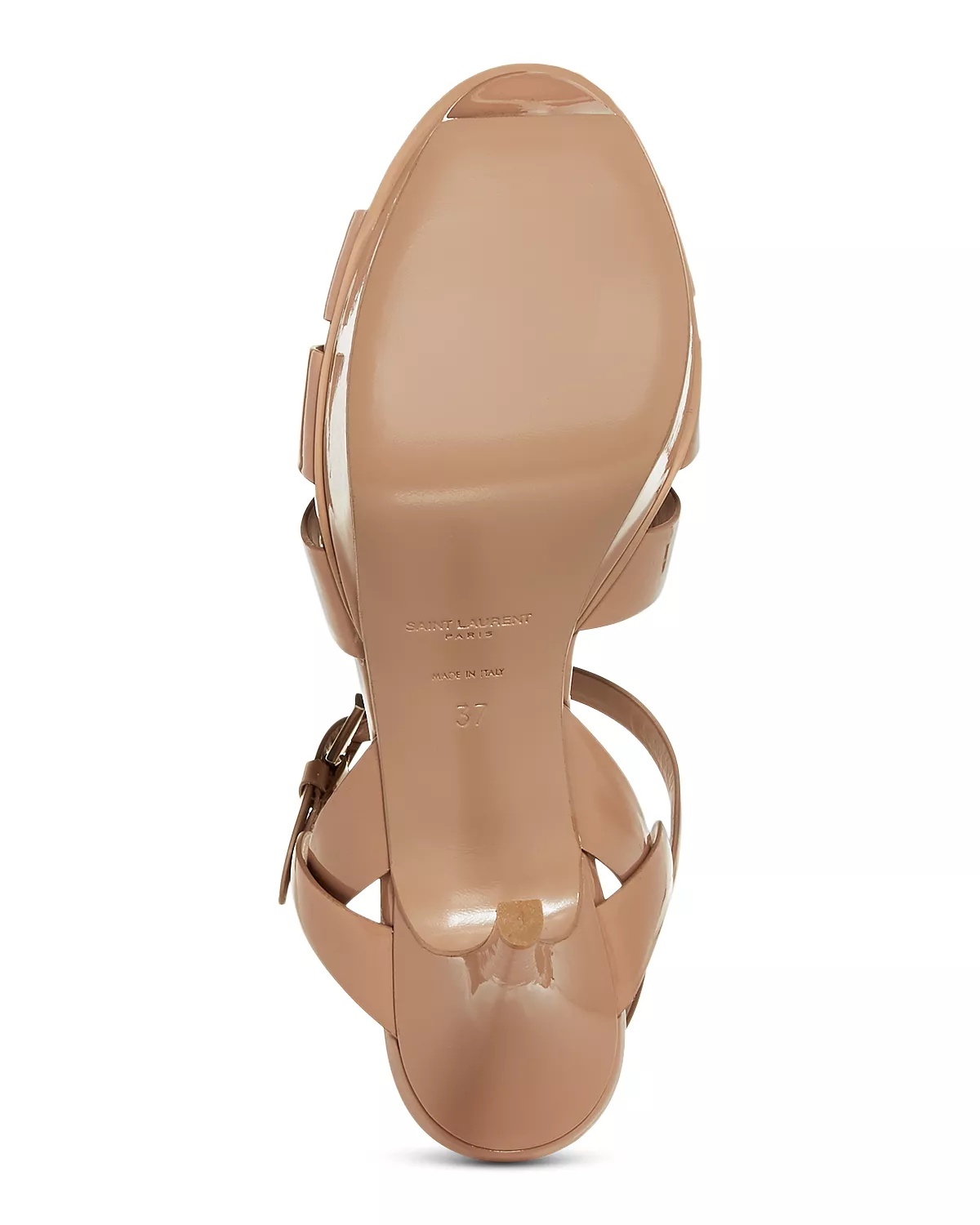 Tribute Platform Sandals in Smooth Leather - 7