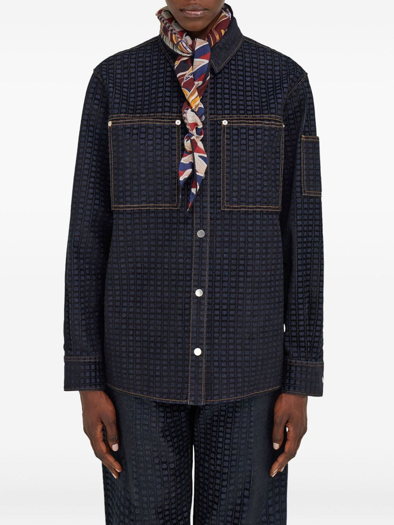 FERRAGAMO floral-print scarf outlook