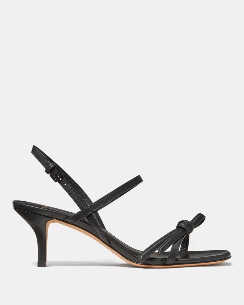 Loop Kitten Heel Sandals - 1