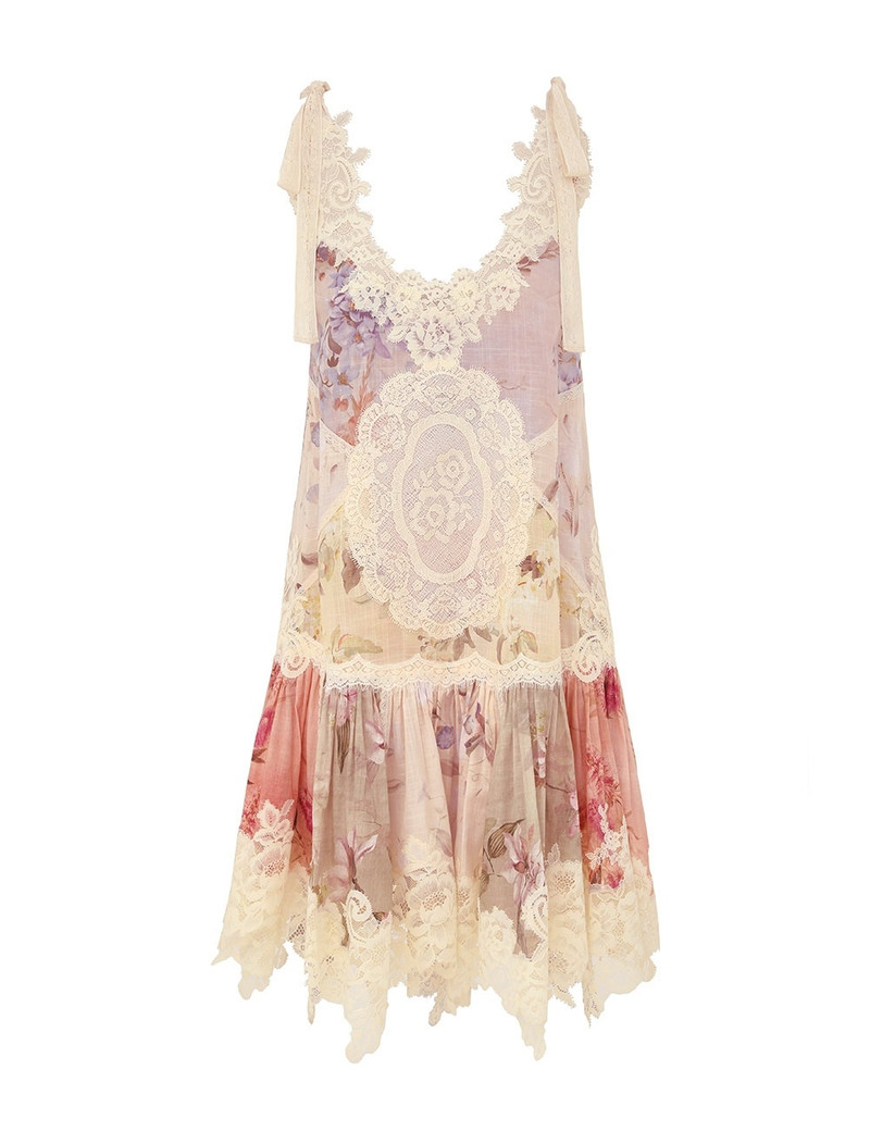 CASCADIAN LACE MINI DRESS 1