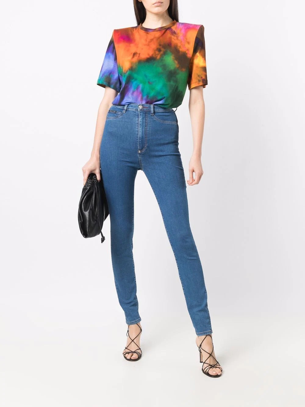 high-waist jegging jeans - 2