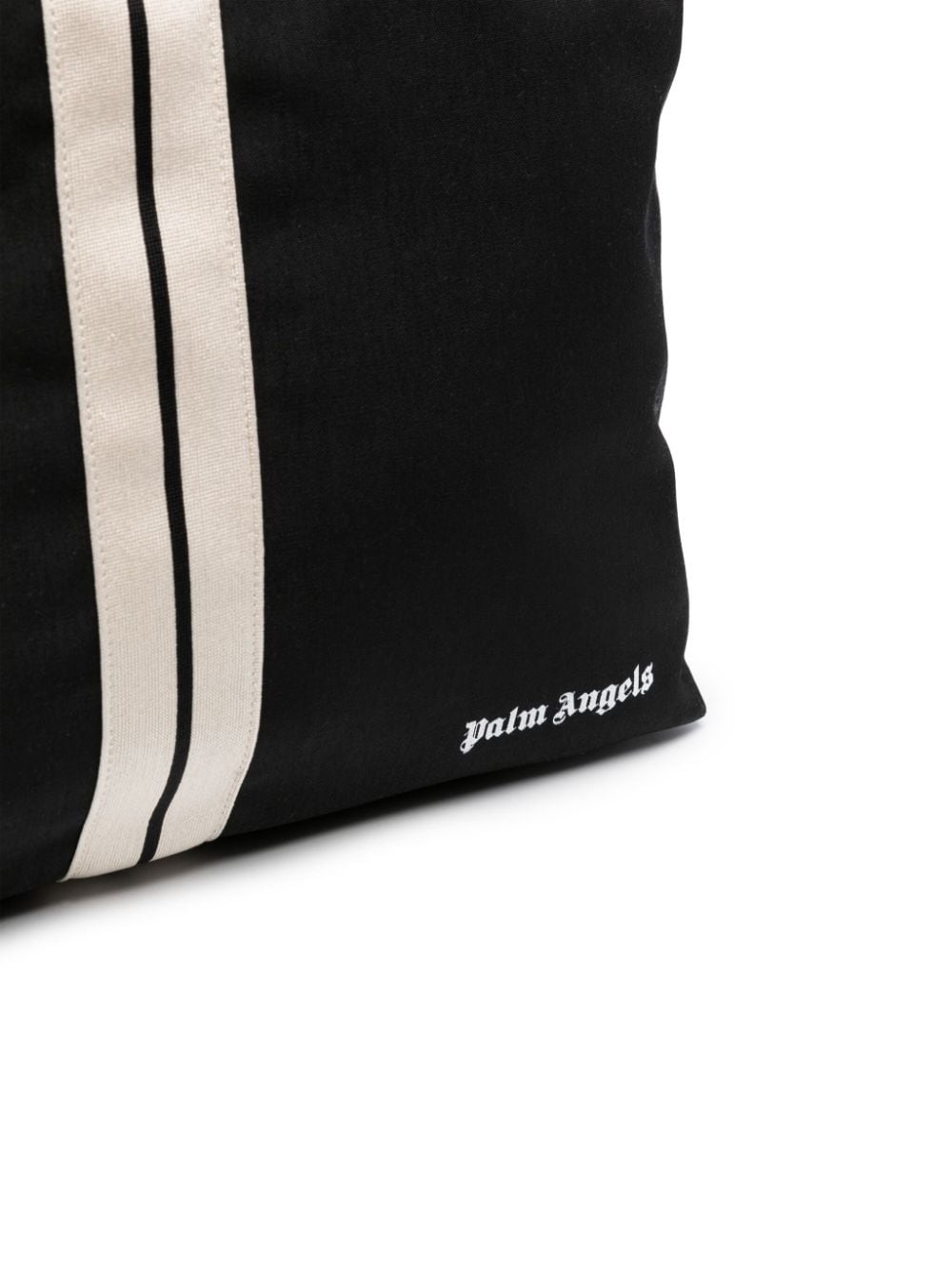 Track logo-print cotton tote bag - 4