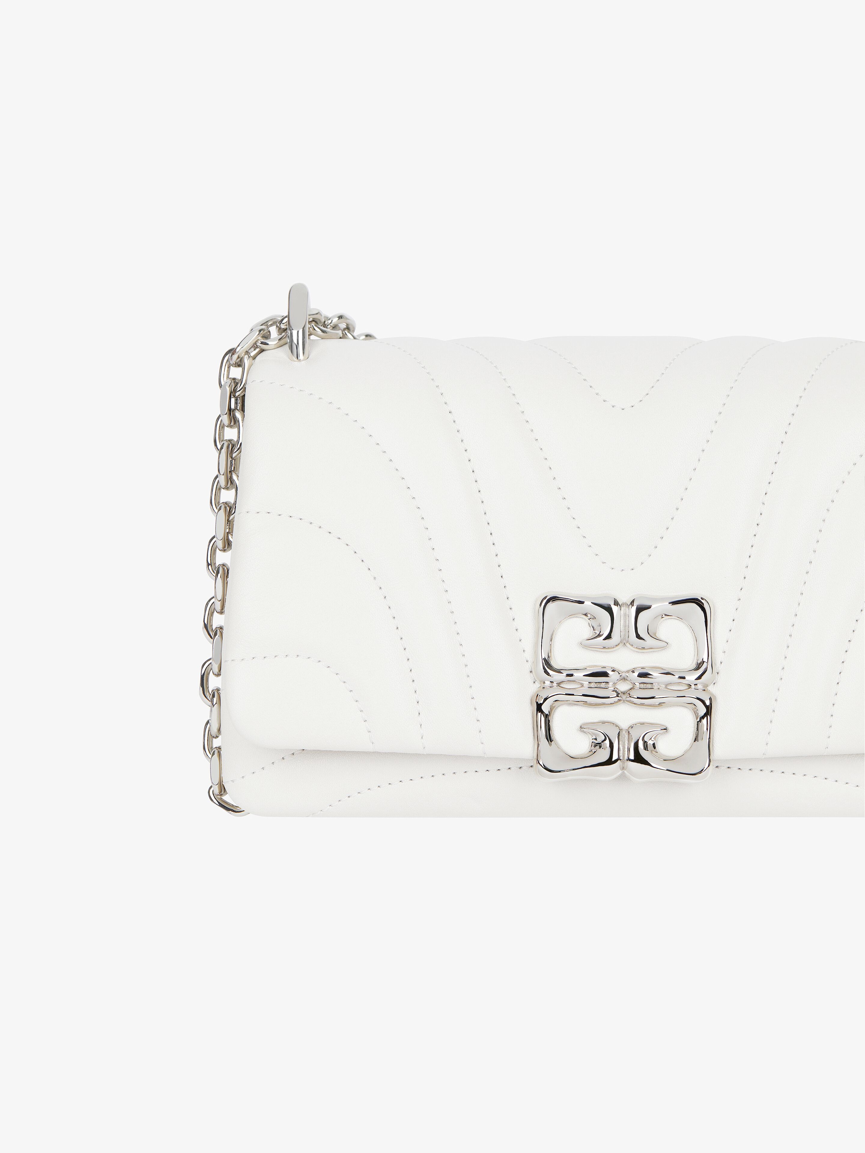 SMALL 4G SOFT BAG IN QUILTED LEATHER - 8