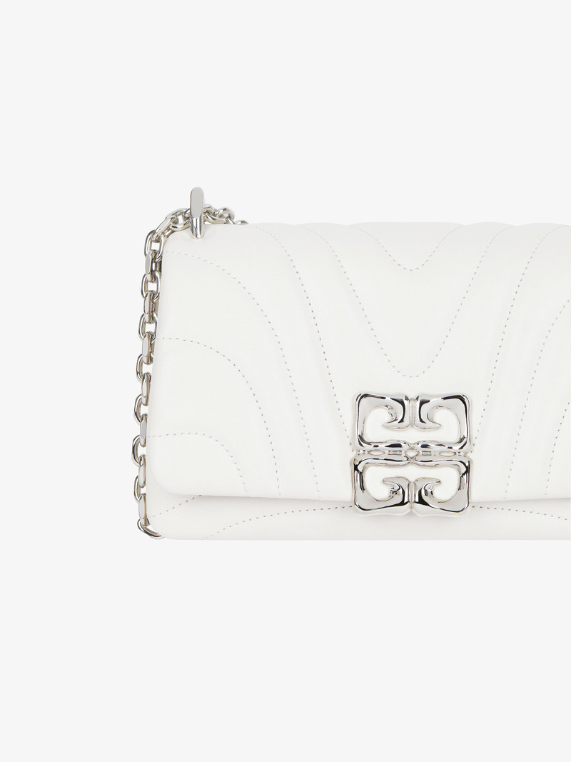 SMALL 4G SOFT BAG IN QUILTED LEATHER 8