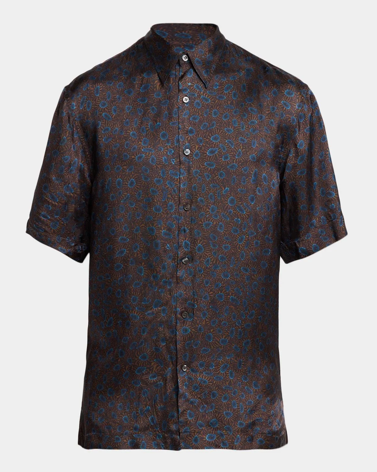 Men's Cassidye Viscose Short-Sleeve Shirt - 1