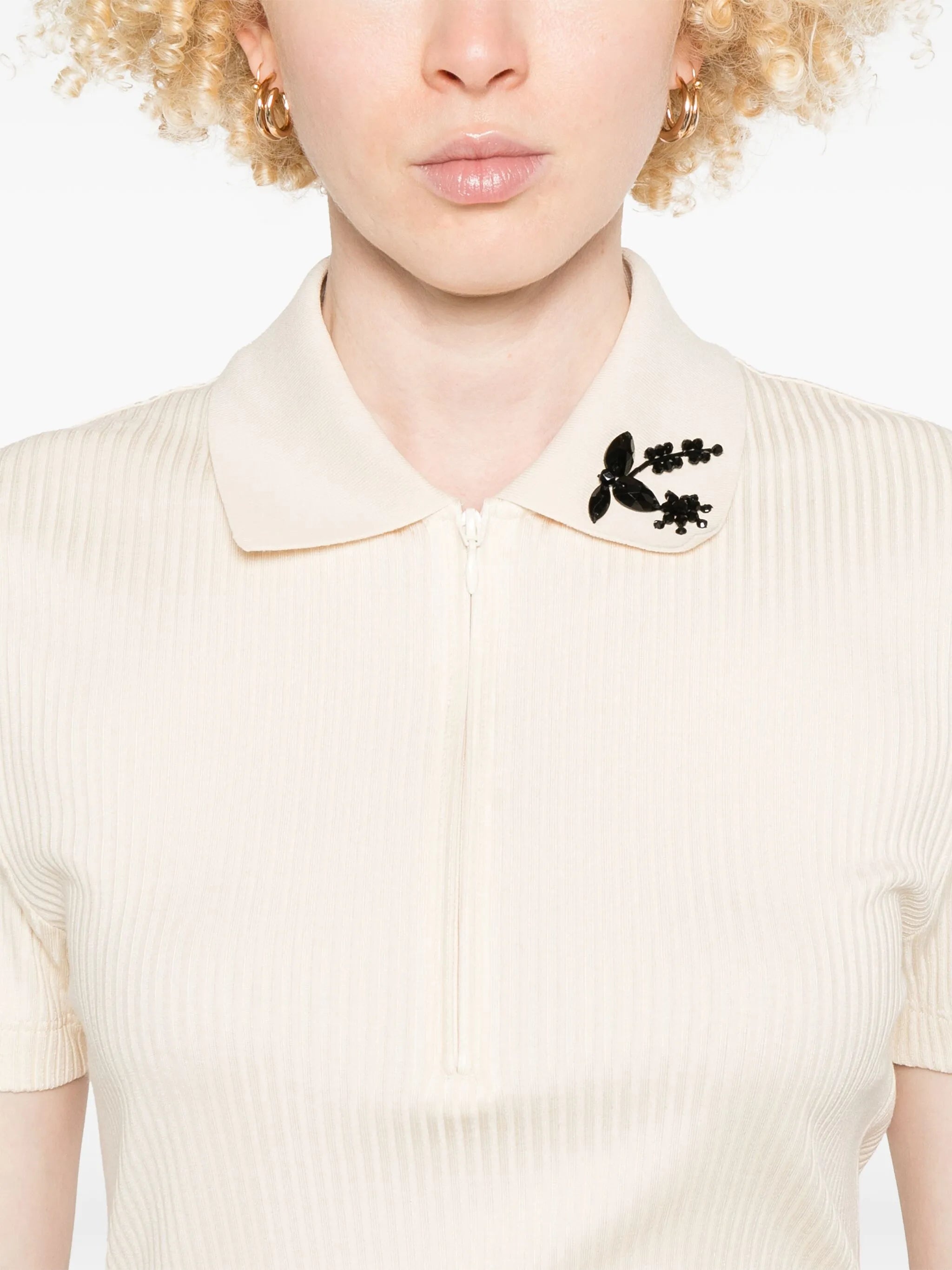 Beaded Polo Top - 5