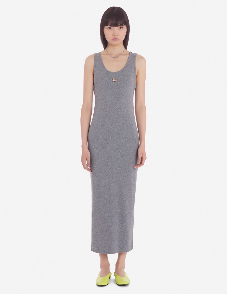 BABY FOX RIBBED TANK DRESS - 3