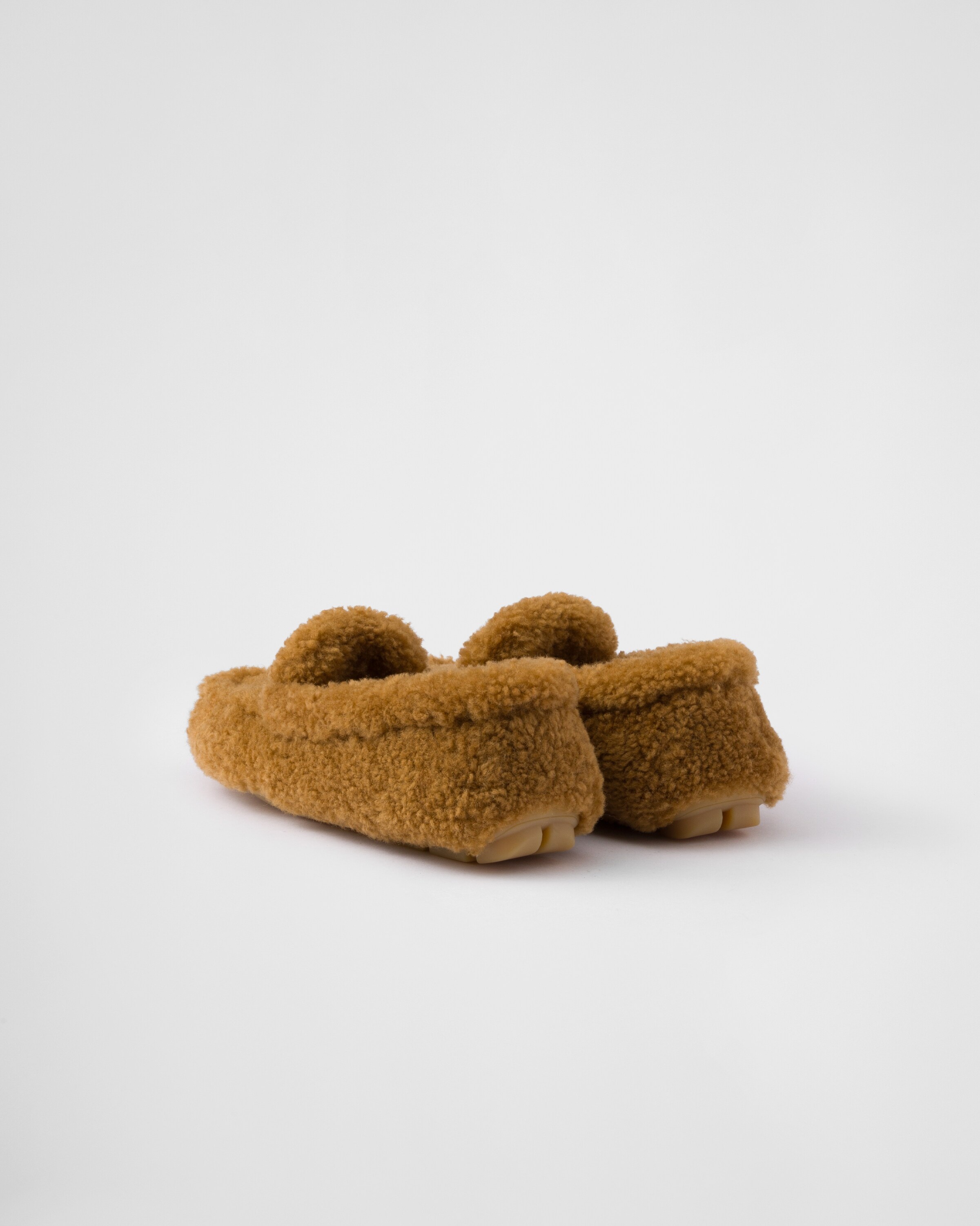 Shearling driving shoes - 5