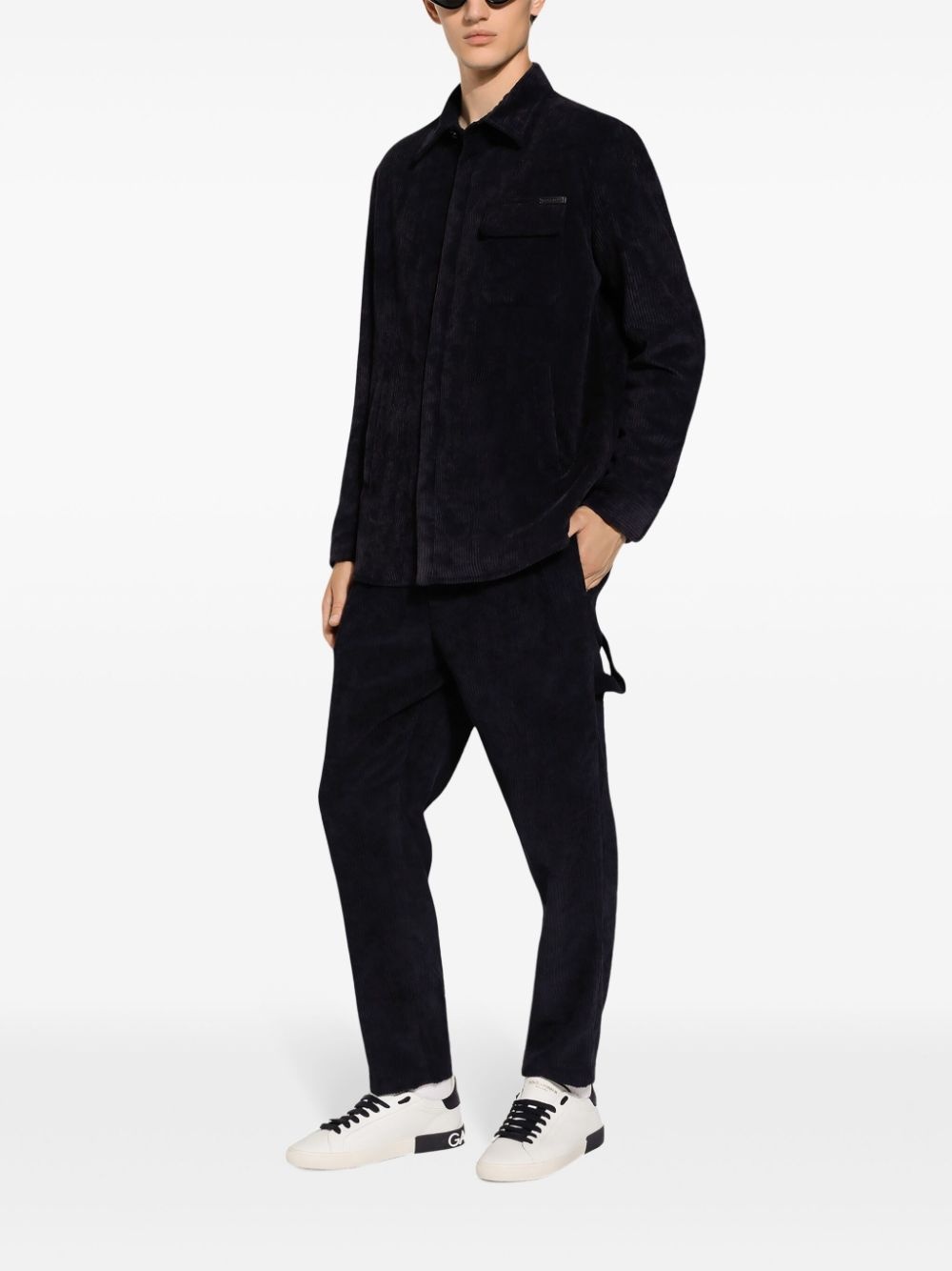 corduroy shirt jacket - 3