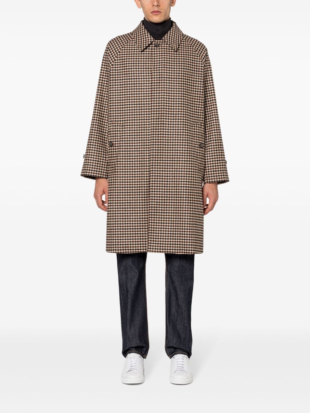 Belford checked coat - 2