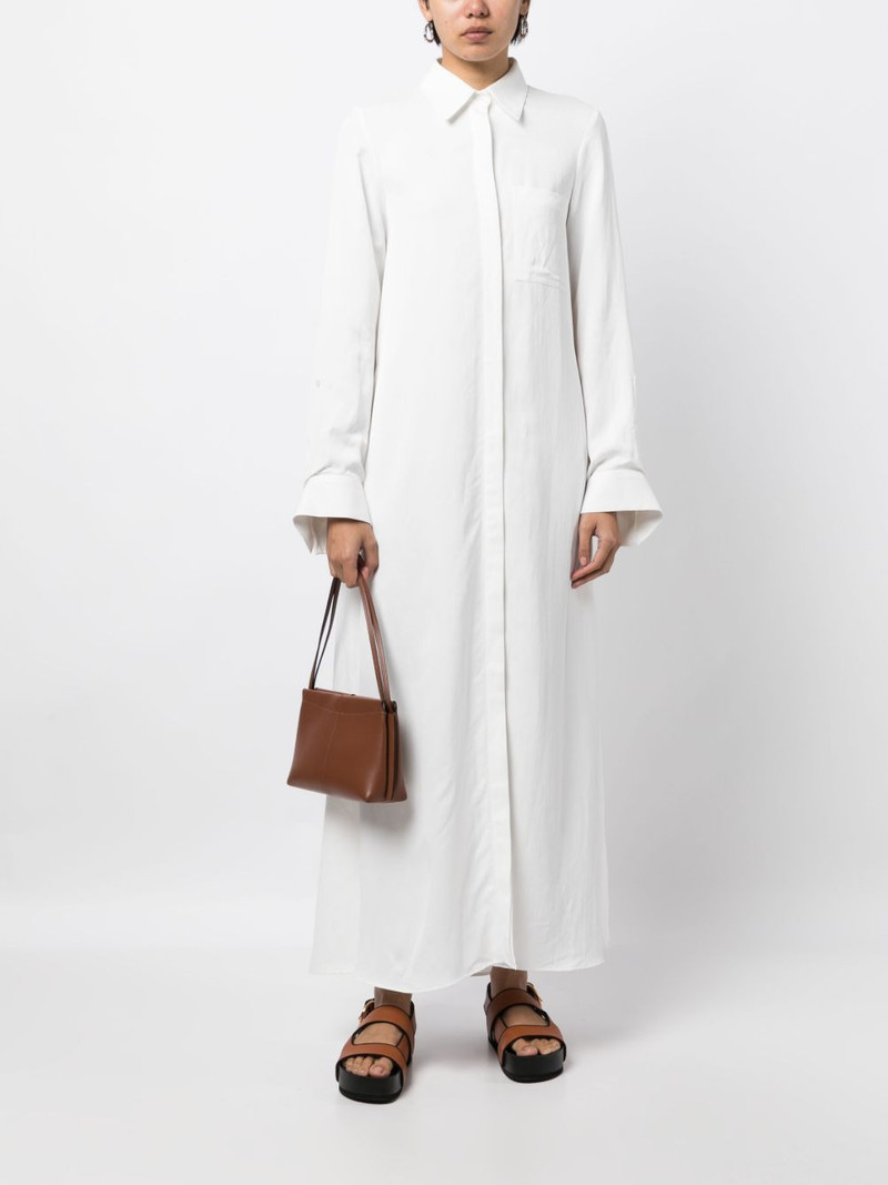 TWP long-sleeve maxi shirt dress outlook