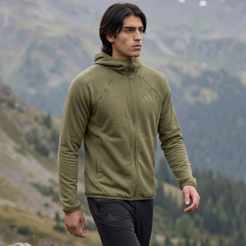 Terrex Xperior CLIMAWARM+ Ventknit Fleece Hooded Jacket 4