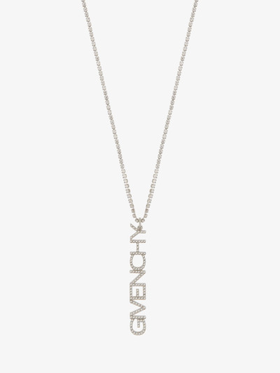 Givenchy GIVENCHY NECKLACE IN METAL WITH CRYSTALS outlook