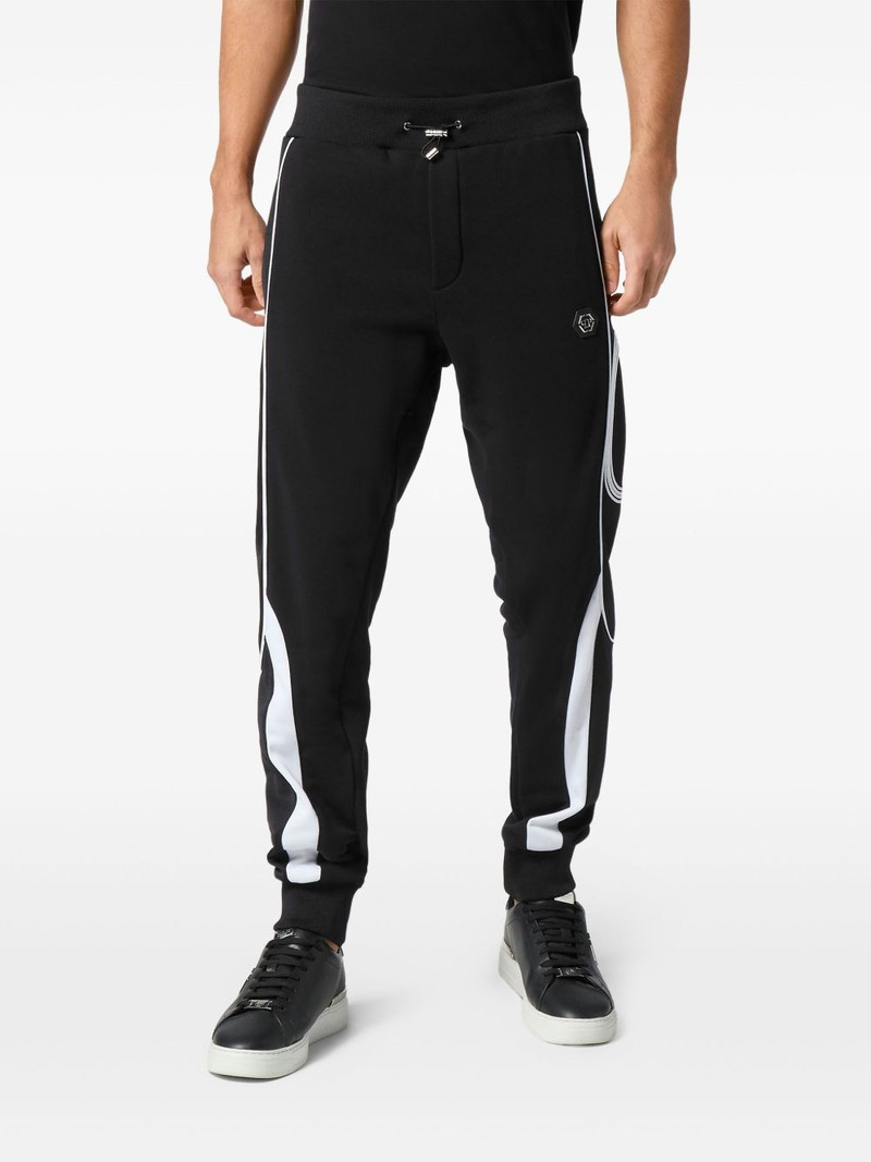 PHILIPP PLEIN jersey track trousers outlook