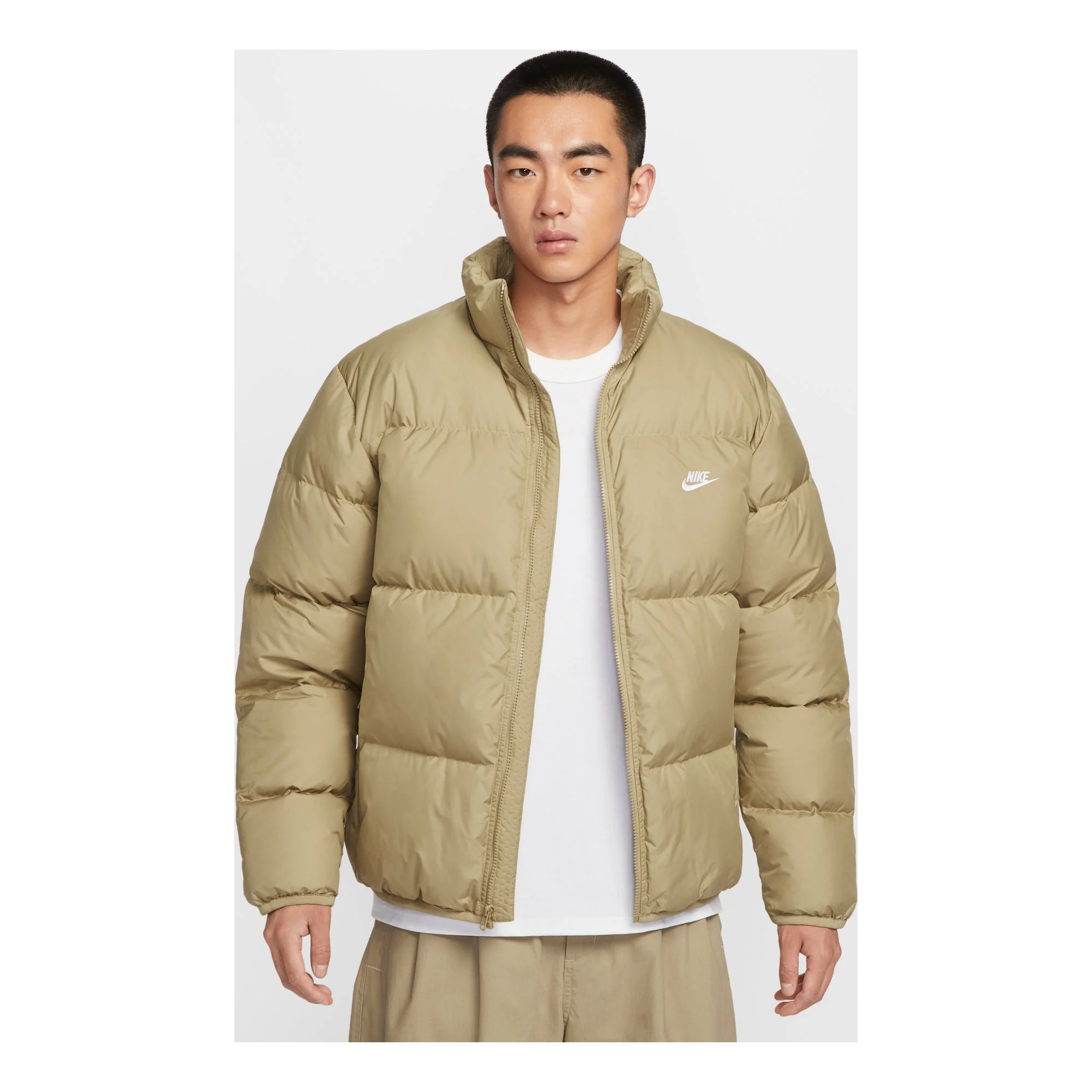 Nike Sportswear Club Therma-FIT Puffer Jacket 'Parachute Beige White' IB2976-297 - 1