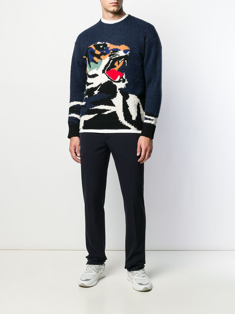 KENZO tiger intarsia jumper outlook