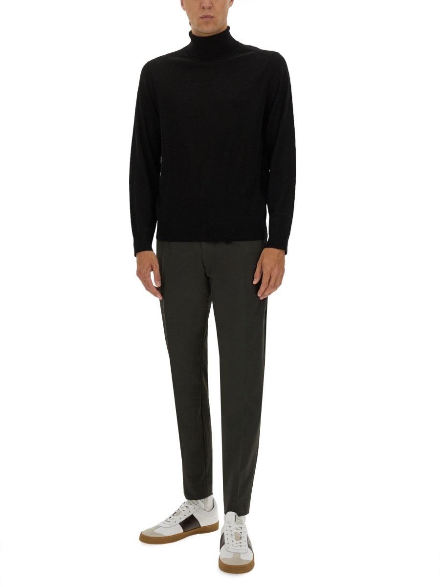 MAGLIA A COLLO ALTO IN LANA MERINO - 2
