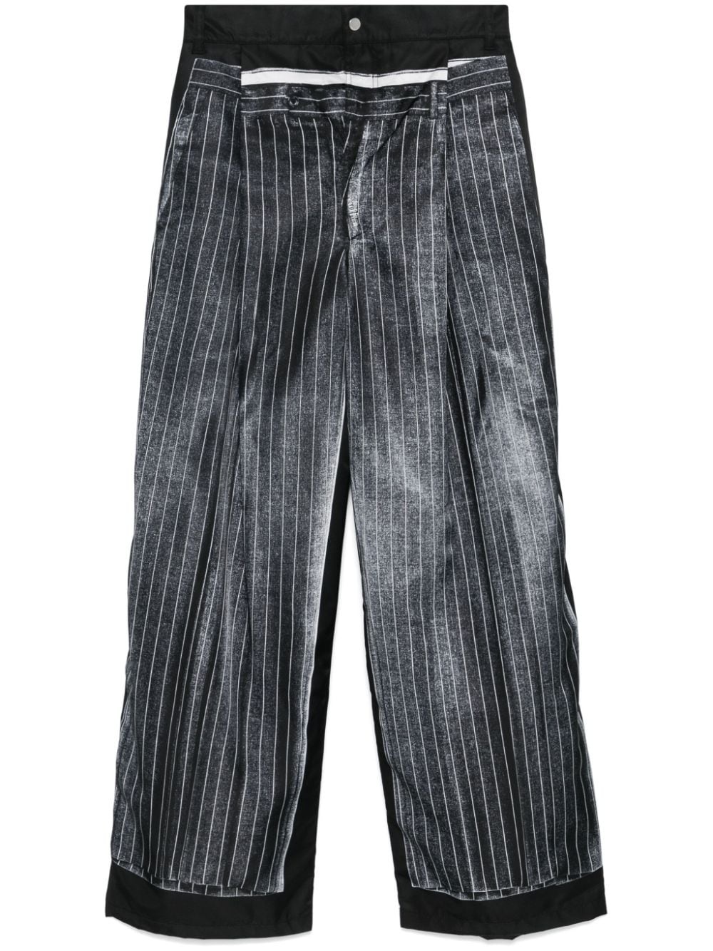 trompe-l'oeil trousers - 1