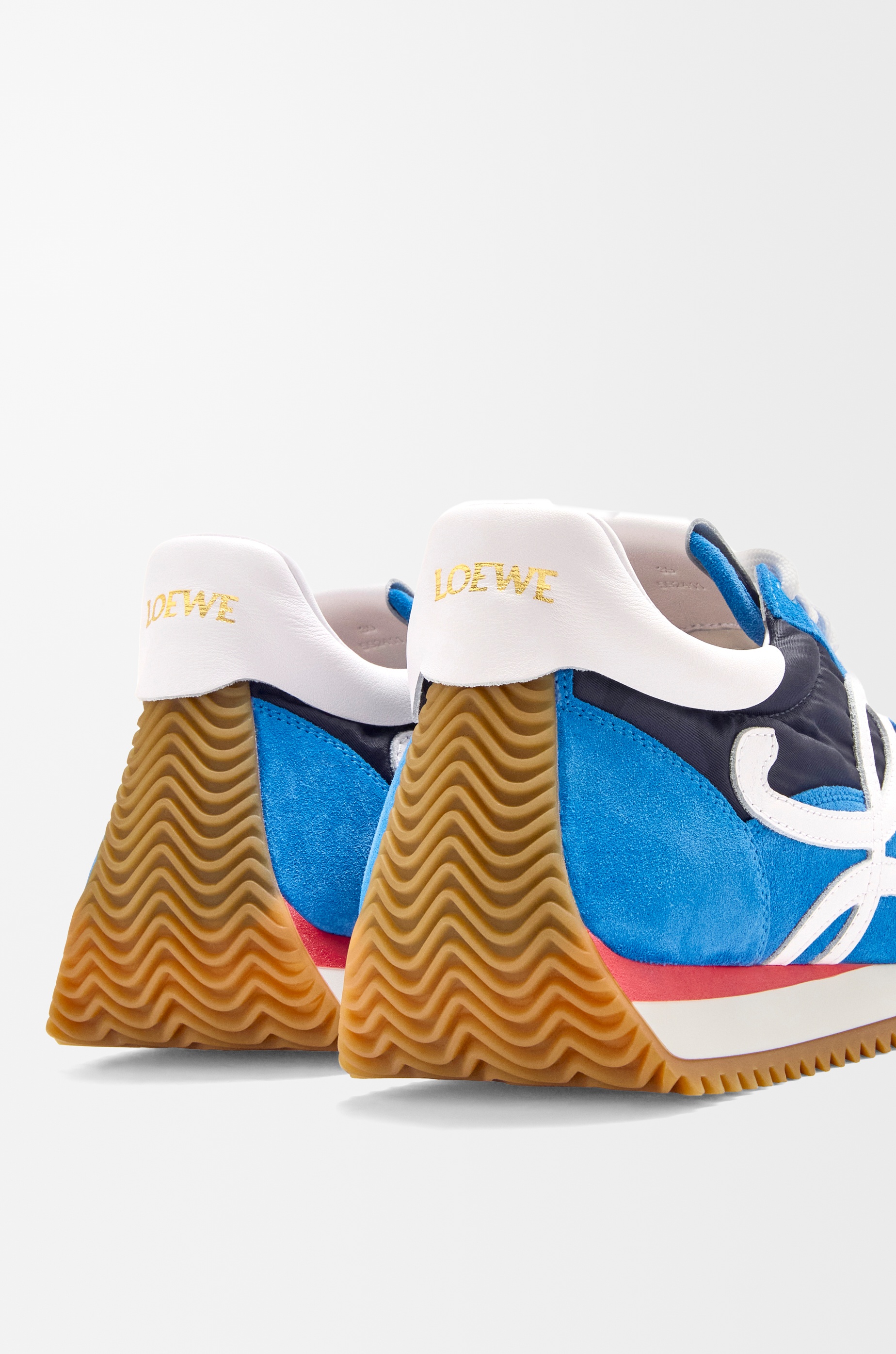 Flow Runner 2.0 in nylon and suede - 4