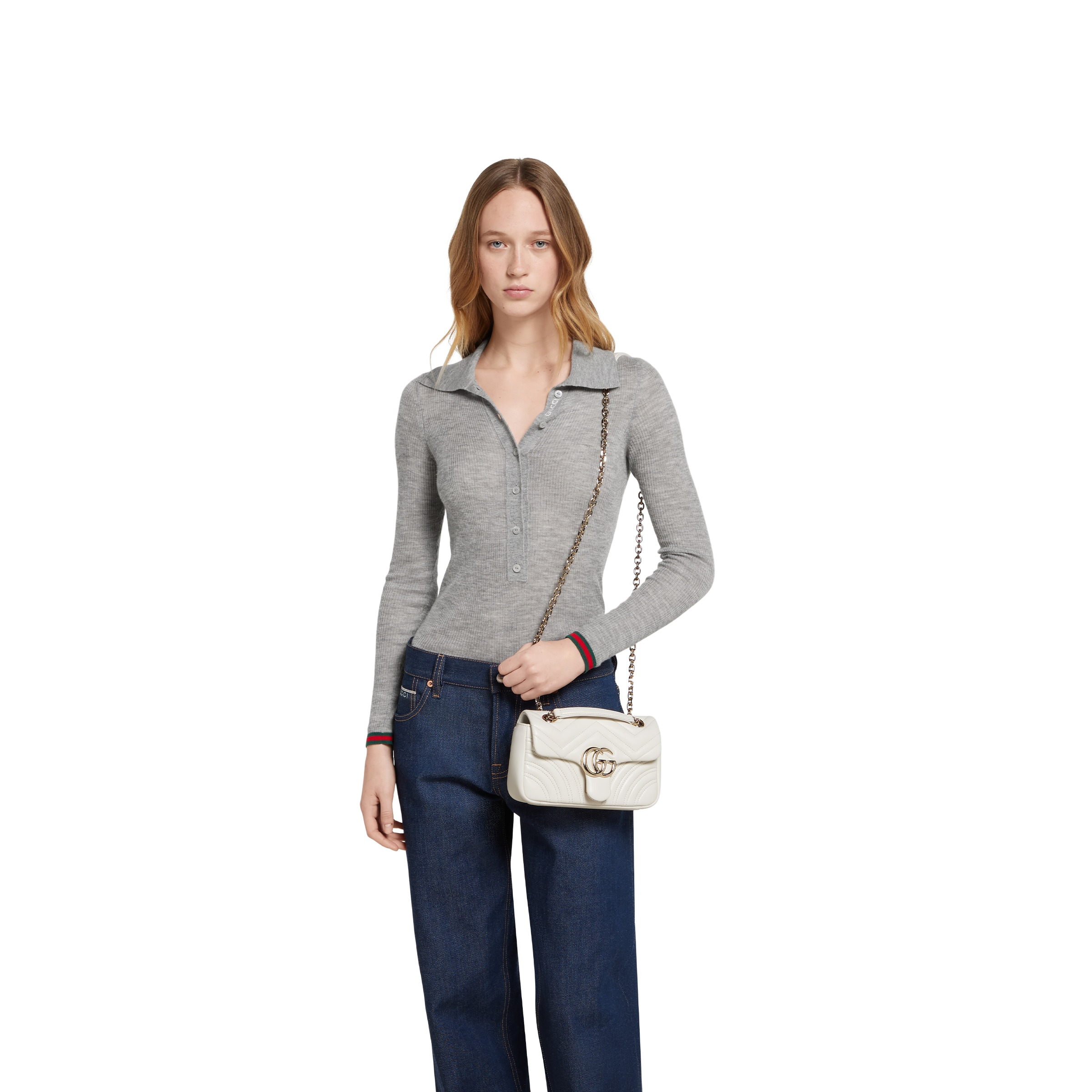 GG Marmont small shoulder bag - 4