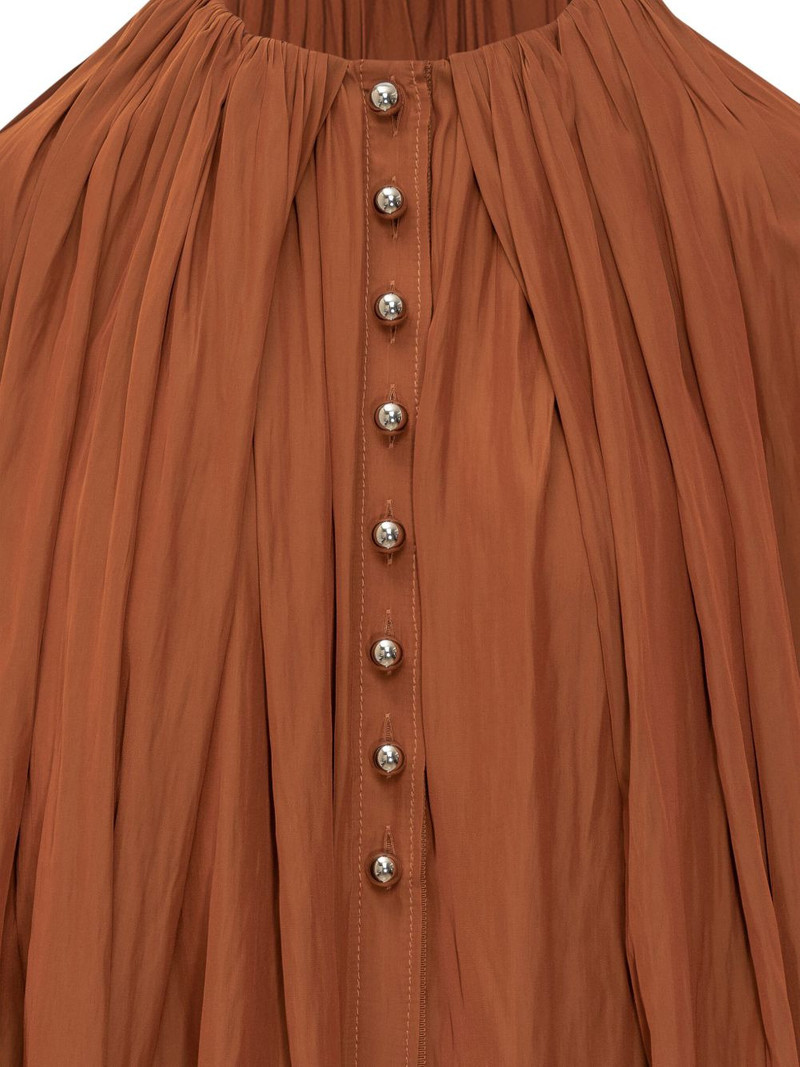 cotton pleated dress 4