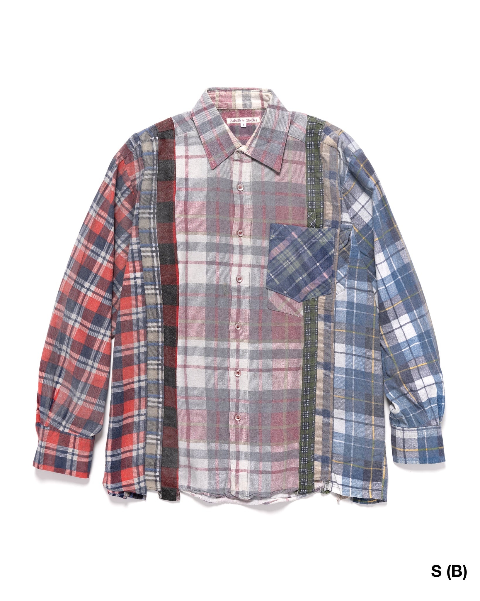 FLANNEL SHIRT -> 7 CUTS SHIRT / REFLECTION ASSORTED - 6