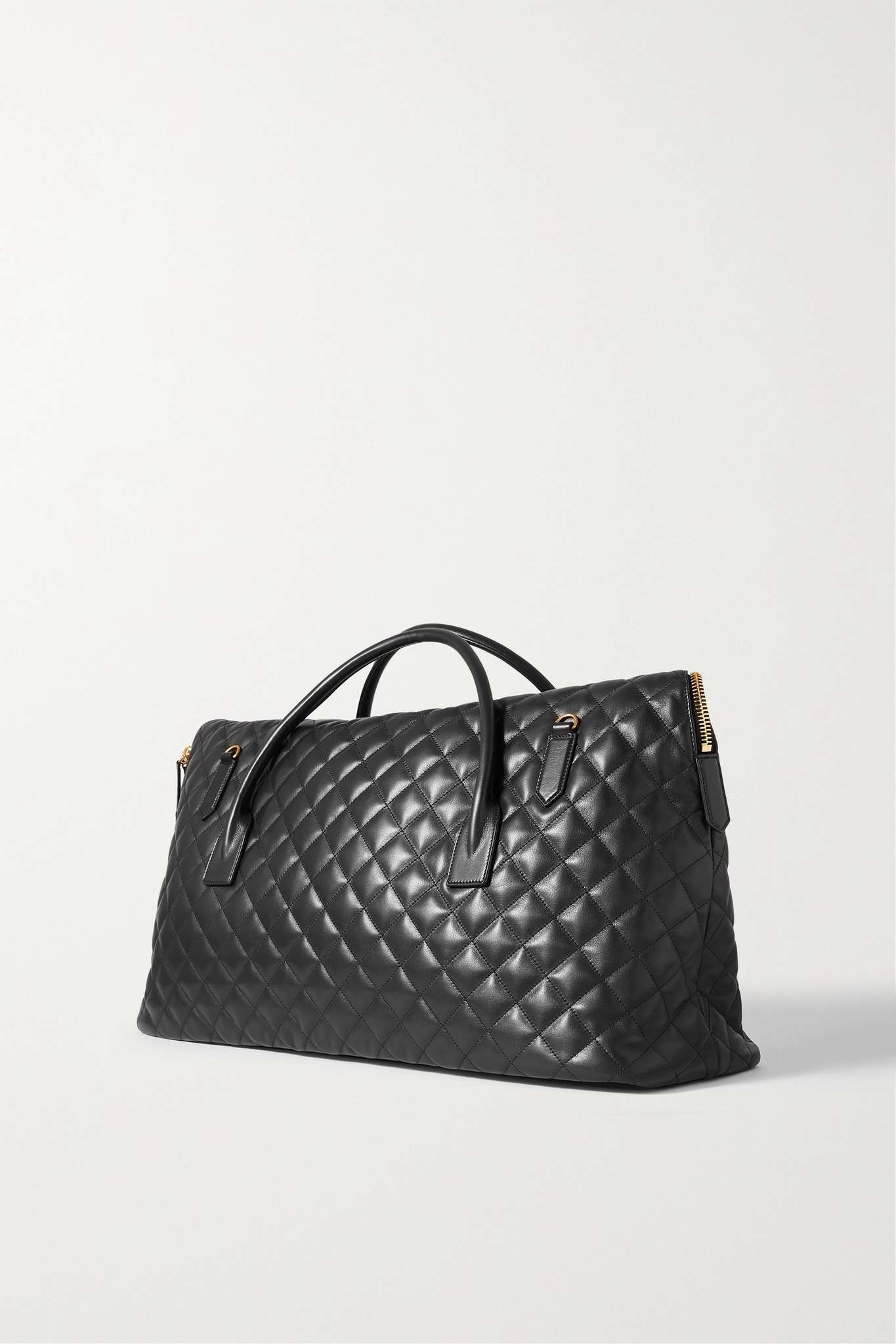 ES Giant embroidered quilted leather weekend bag - 3