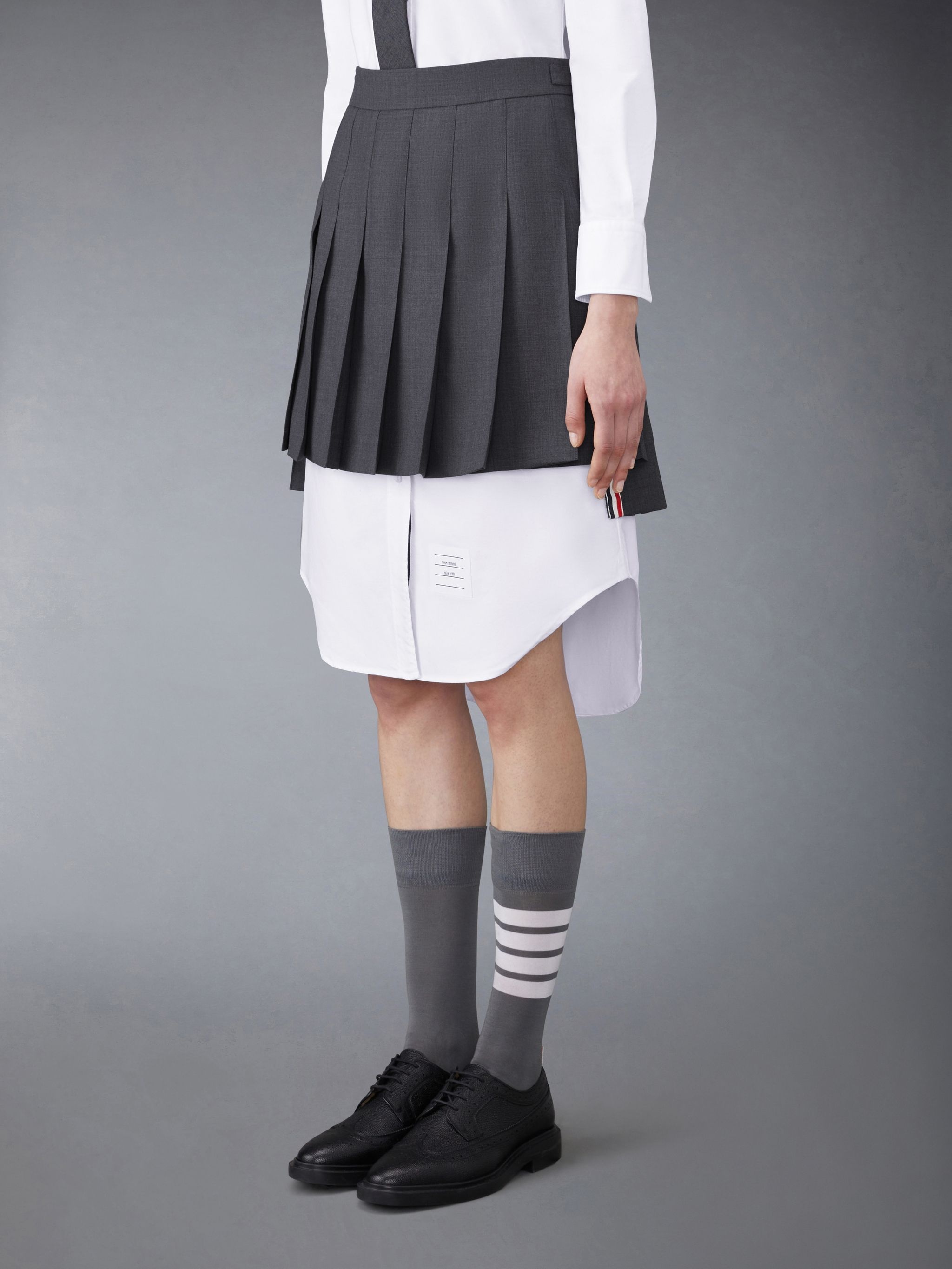 pleated mini skirt - 2