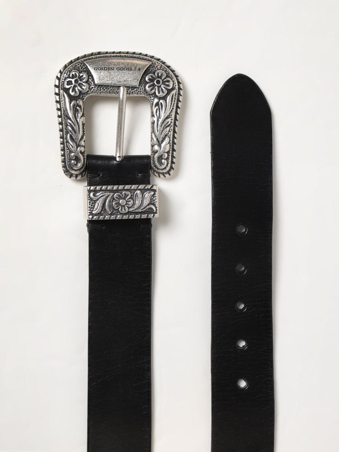Golden Goose leather belt - 3