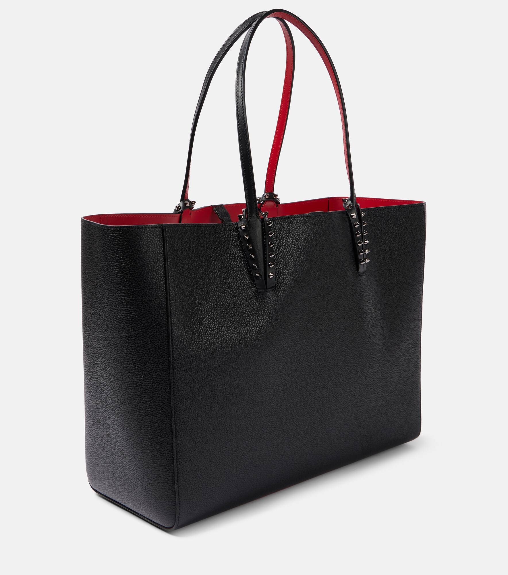 Cabata Large leather tote bag - 4