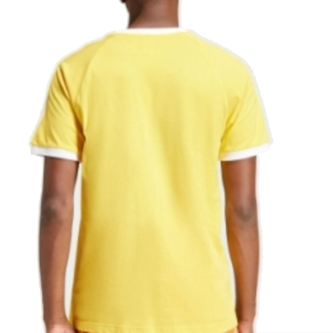 adidas Adicolor Classics 3-Stripes T-Shirt Asia Sizing 'Yellow' IM9388 - 3