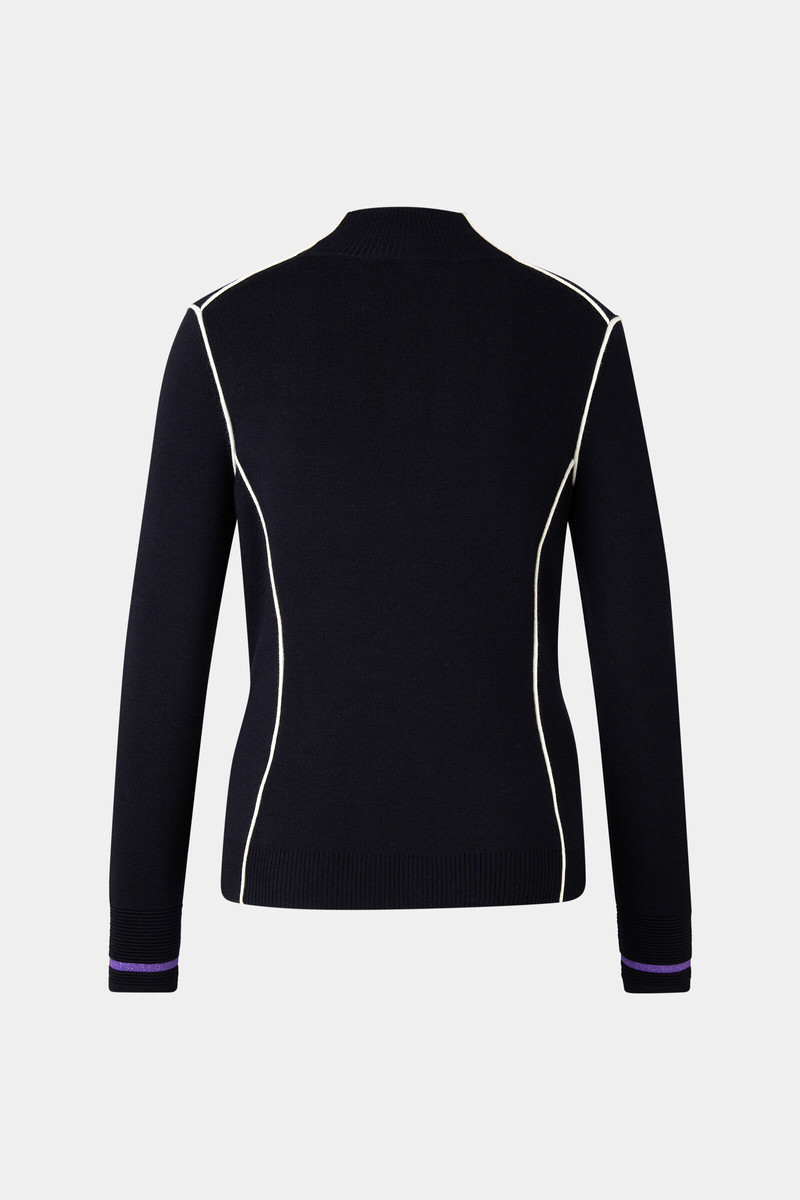 BOGNER Elisa pullover in Navy blue outlook