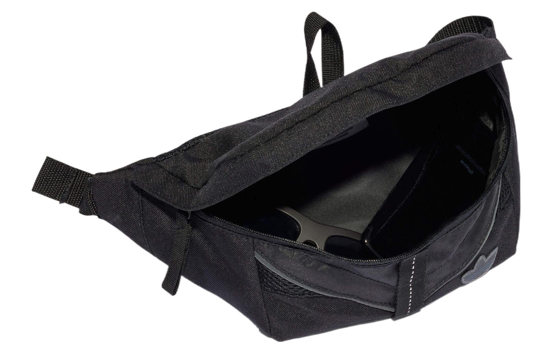 adidas Logo Waist Bag 'Black' IM1137 - 4