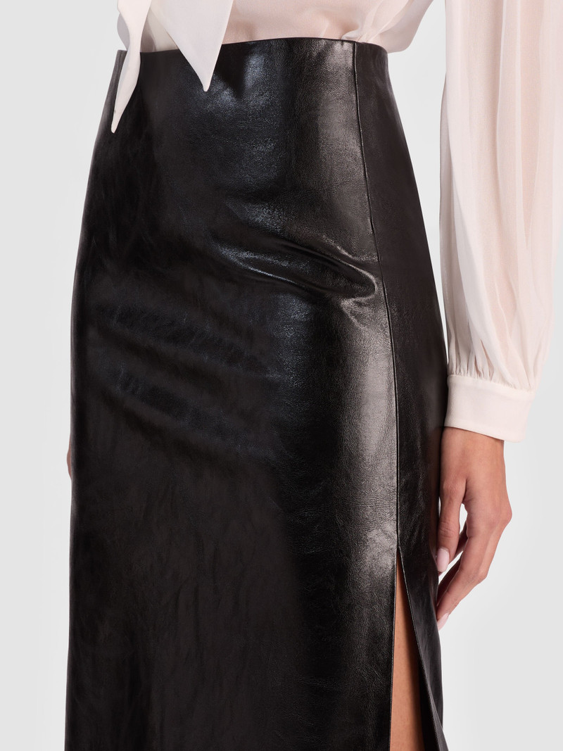 MAEVE VEGAN MIDI SKIRT 5