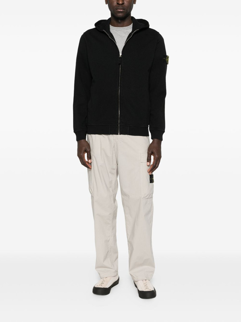 Stone Island zip-fastening hoodie outlook