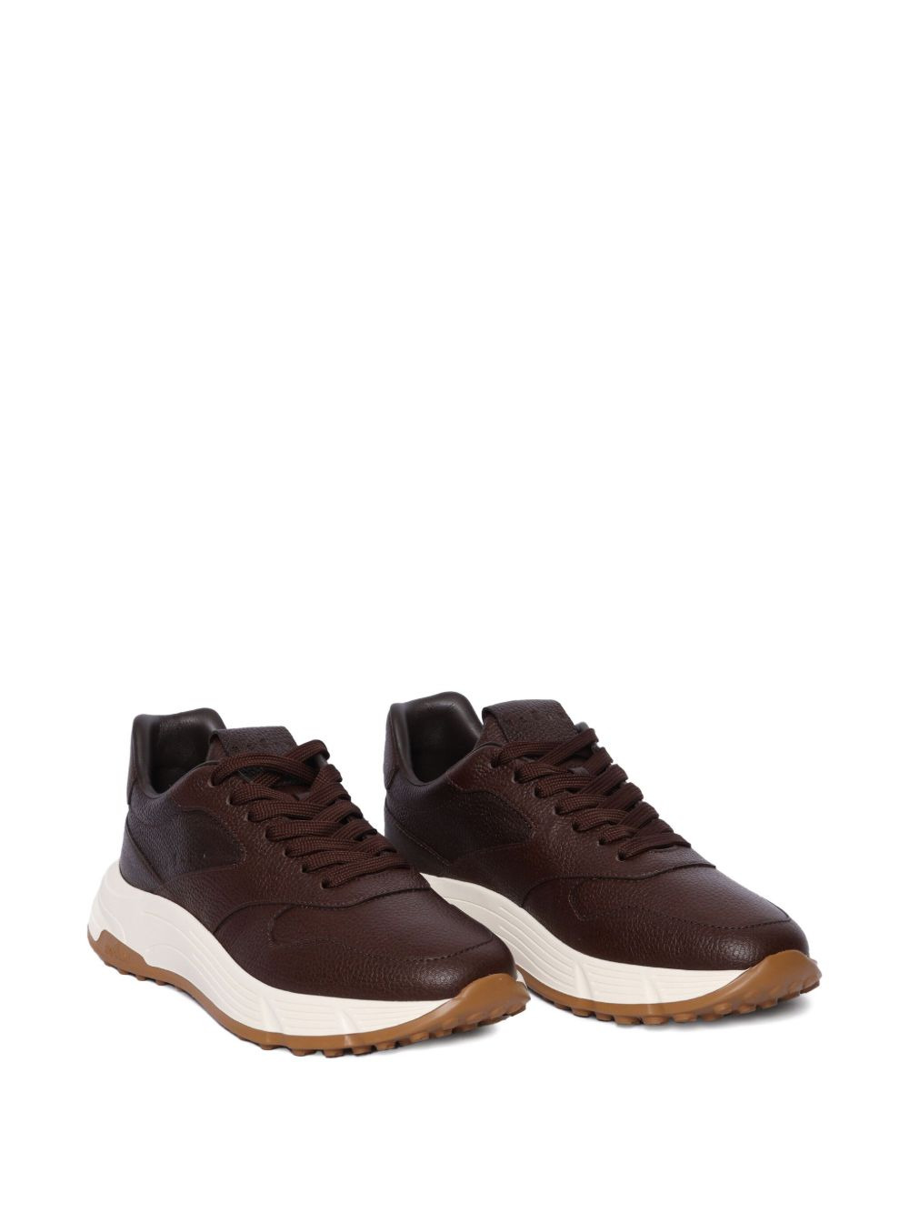 leather trainers - 2