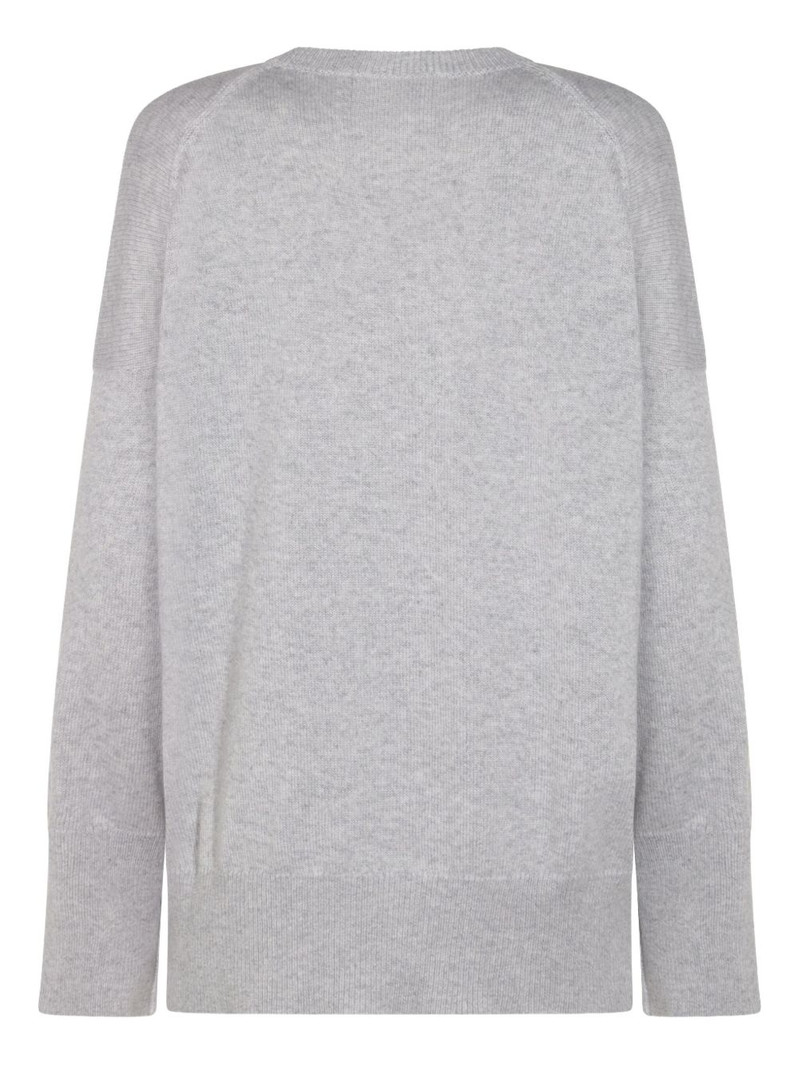 Brunello Cucinelli round-neck ribbed sweater outlook