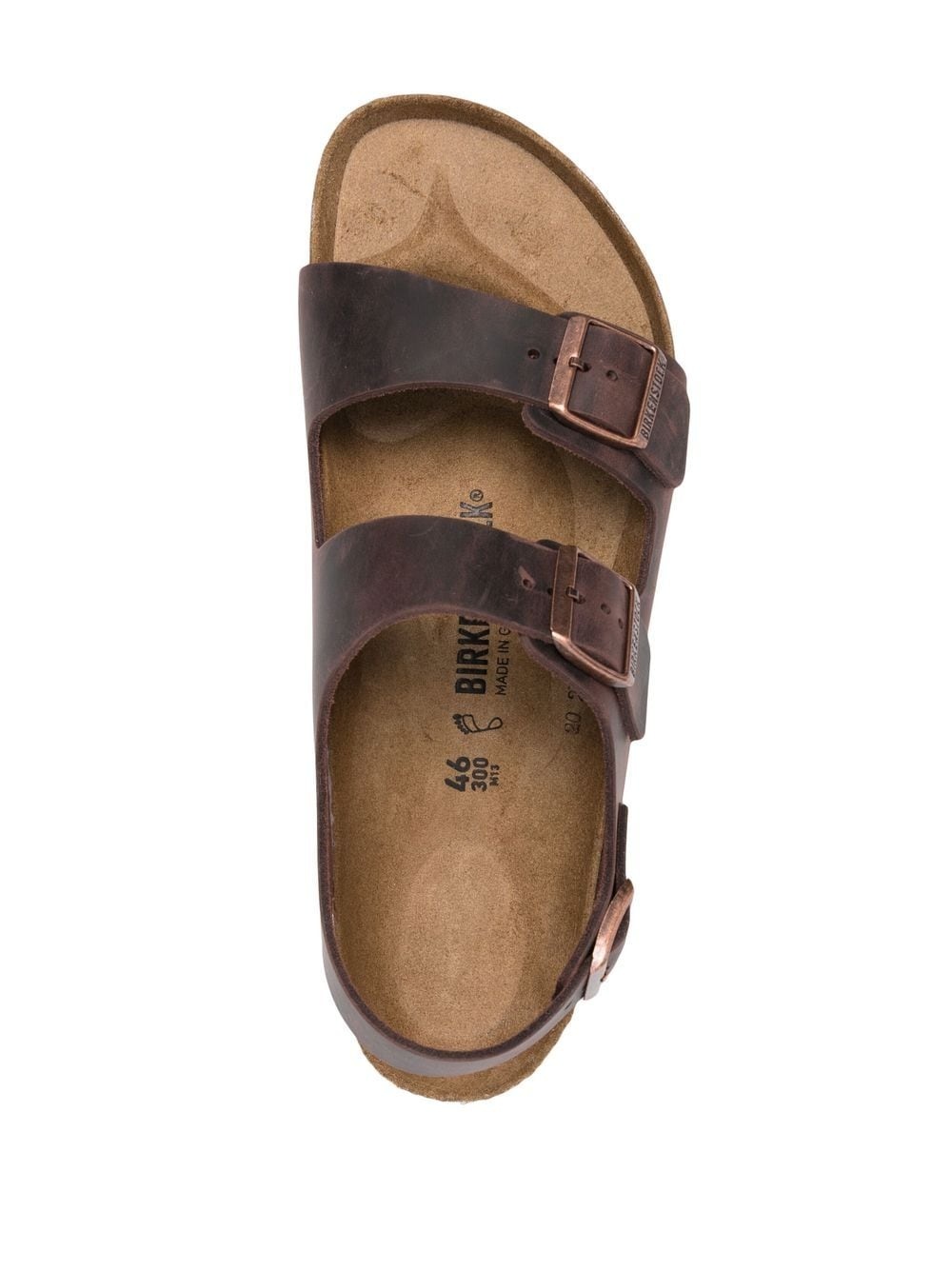 Milano double-strap slingback sandals - 4